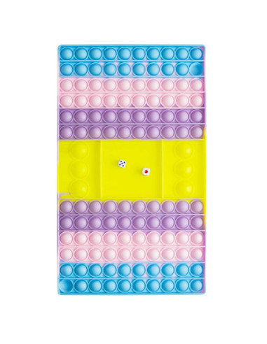 ROB-116620,Jucarie senzoriala, antistres, curcubeu, 32,5x19x1,5 cm - Joc cu zaruri