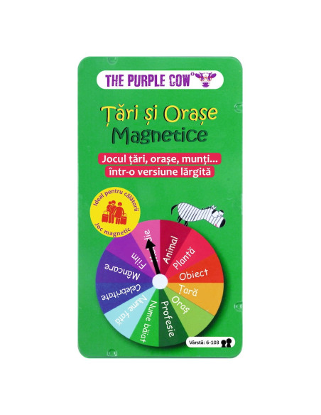 CW0207,Joc magnetic - Tari si Orase
