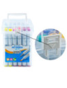 SC1508,Markere cu 2 capete, 6mm-3mm, 36 cul/set - S-COOL
