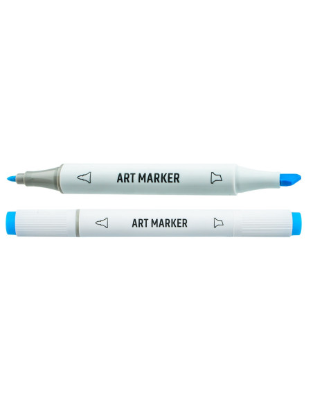 SC1509,Markere cu 2 capete, 6mm-3mm, 60 cul/set - S-COOL