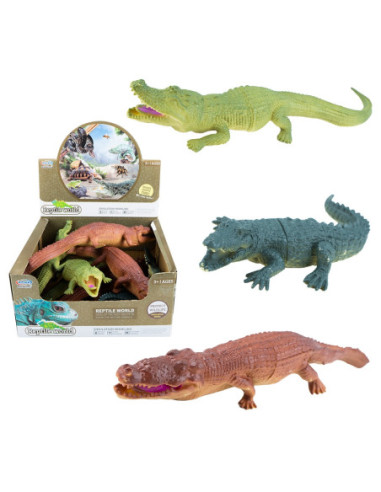 BY168-88G,Jucarie elastica, Crocodil cu articulatii