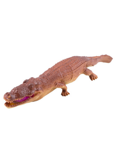 BY168-88G,Jucarie elastica, Crocodil cu articulatii