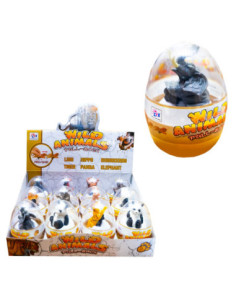 ZYX-029,Animale salbatice cu frictiune, 12 buc/set