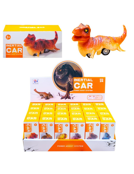 ZYX-080,Dinozauri cu frictiune, 24 buc/set