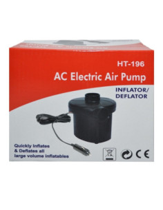 HT-196,Pompa pentru gonflabile, incarcare 12V, bricheta auto 2