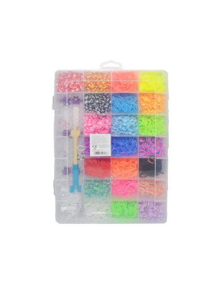 GH-4200,Set creativ elastice, 4200 piese/cutie