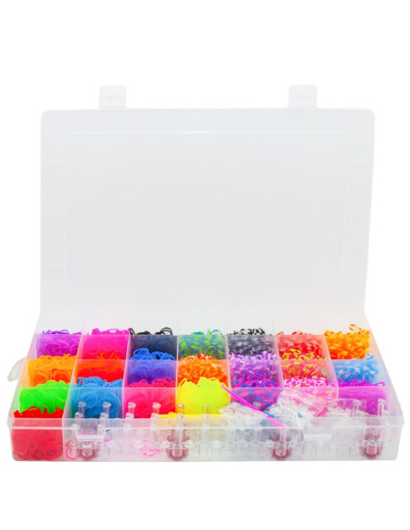 GH-4200,Set creativ elastice, 4200 piese/cutie