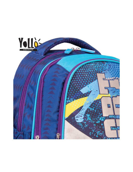 YL027,Ghiozdan anatomic SPORT, 38 cm - YOLLO