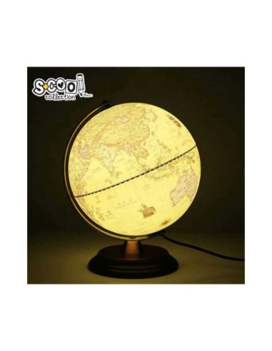 SC1369,Glob pamantesc cu lumina, lux, 32 cm - S-COOL