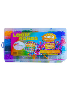 GH-5800,Set creativ elastice, 5800 piese/cutie