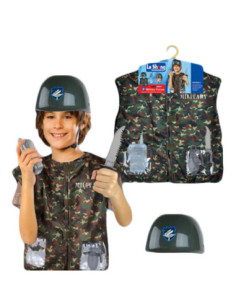 ROB-0953-2,Costum Soldat, cu accesorii