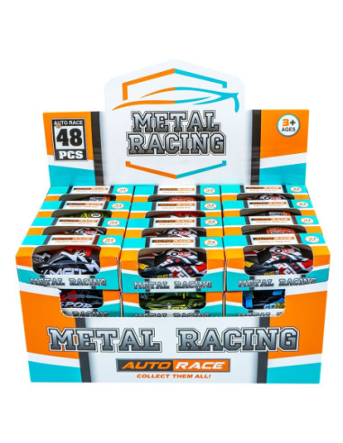 XL2348,Masinute metal, 48 buc/set
