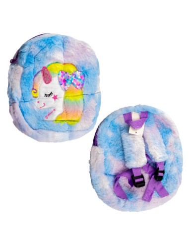 ROB-40724,Ghiozdan din plus, Unicorn
