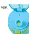 SC3102,Sticla apa 700 ml, MOTIVATIONALA, PLASTIC, GREEN GRADIENT, 25.10x6.9CM- S-COOL
