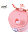 SC3101,Sticla apa 700 ml, MOTIVATIONALA, PLASTIC, LIGHT PINK GRADIENT, 25.10x6.9CM- S-COOL