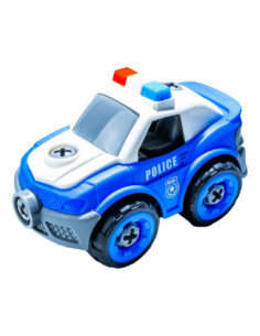 LY058,Vehicule politie, demontabile, 4 buc/set 2