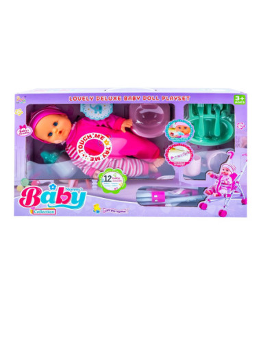 NEW247D,Bebelus muzical care face pipi + accesorii