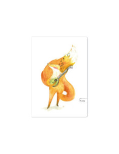 SD-CAI368-5,Caiet Aperta, Vulpoiul trubadur, A5, 48 file, 80g, Foi veline - Set 5