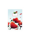 SD-CAI366-5,Caiet Aperta, Poppies, A5, 24 file, 90g, Tip 1 - Set 5