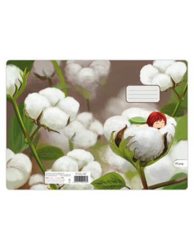 SD-CAI365-5,Caiet Aperta, Cotton soft, A5, 24 file, 90g, Tip 1 - Set 5