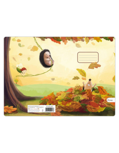 SD-CAI364-5,Caiet Aperta, Autumn fun, A5, 24 file, 90g, Tip 1 - Set 5