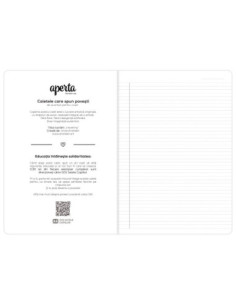 SD-CAI363-5,Caiet Aperta, Hovering, A5, 24 file, 90g, Tip 2 - Set 5 2