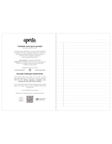 SD-CAI359-5,Caiet Aperta, Caracatița MIRCMAG, A5, 48 file, 80g, Dictando - Set 5