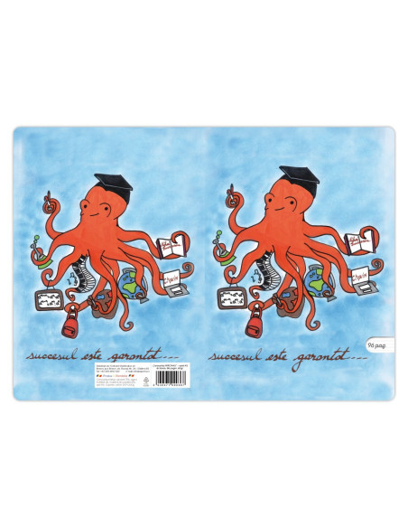 SD-CAI359-5,Caiet Aperta, Caracatița MIRCMAG, A5, 48 file, 80g, Dictando - Set 5
