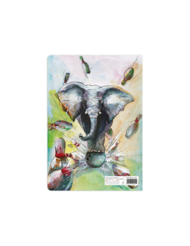 SD-CAI351-5,Caiet Aperta, Elefantul popicar, A4, 48 file, 80g, Matematică - Set 5