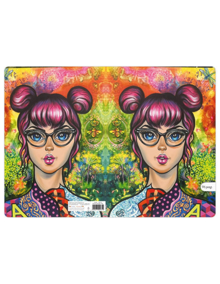 SD-CAI350-5,Caiet Aperta, Avatar character generator, A4, 48 file, 80g, Dictando - Set 5