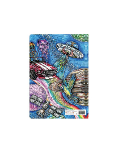 SD-CAI348-5,Caiet Aperta, TERRA necunoscută, A4, 48 file, 80g, Matematică - Set 5