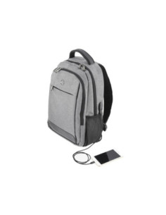 SD-TLL611202,Rucsac laptop Tellur Companion, cu port USB, 15.6", gri 2