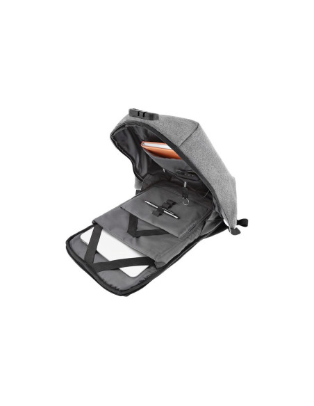 SD-TLL611232,Rucsac laptop Tellur Antifurt V2, cu port USB, 15.6", gri