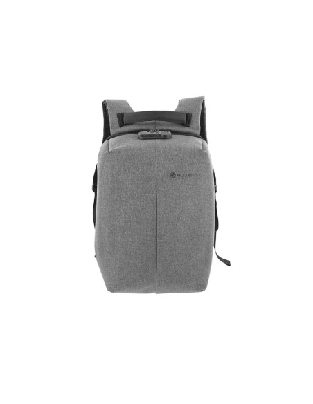 SD-TLL611232,Rucsac laptop Tellur Antifurt V2, cu port USB, 15.6", gri