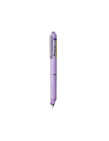 SD-STI507,Stilou retractabil Writech corp violet + 5 patroane cu cerneală albastru