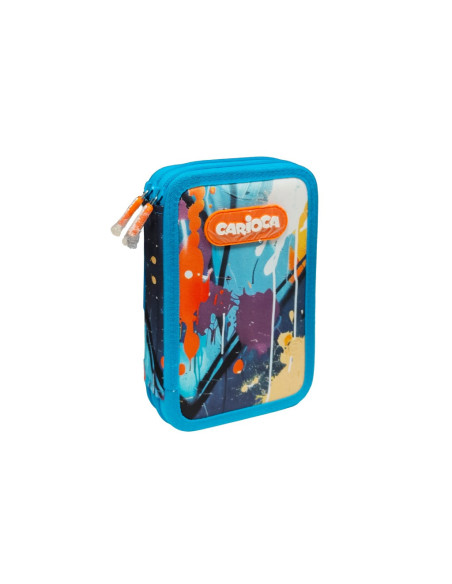 SD-SKE100/ALBASTRU,Penar echipat Carioca Spray 2 fermoare ALBASTRU