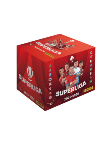 SD-JOC152,SUPERLIGA - set de 50 de plicuri de stickere