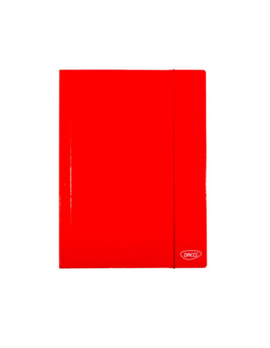 Mapa A4 carton laminat Rosu DACO -...
