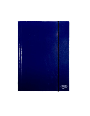 Mapa A4 carton laminat Albastru DACO...