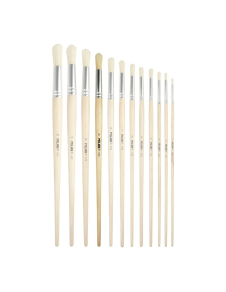 Pensula seria 512 nr. 9 MILAN - Set 6