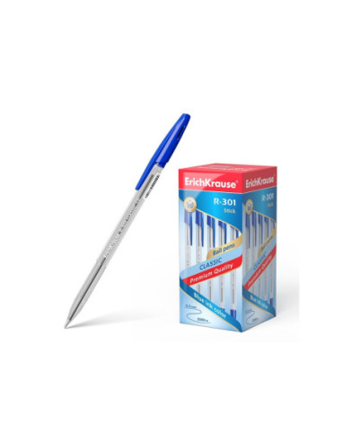 SD-PIX171/ALBASTRU-50,Pix cu bilă R-301 Classic Stick 1.0 mm EK ALBASTRU - Set 50