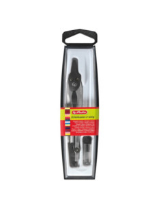 COMPAS HERLITZ PLASTIC/METAL NEGRU