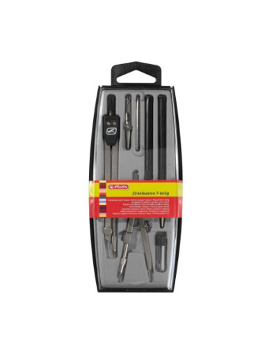 SET TRUSA COMPAS HERLITZ 7 PIESE
