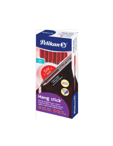 400206998-12,Pix unica folosinta stick hang capac+mina rosie - Set 12