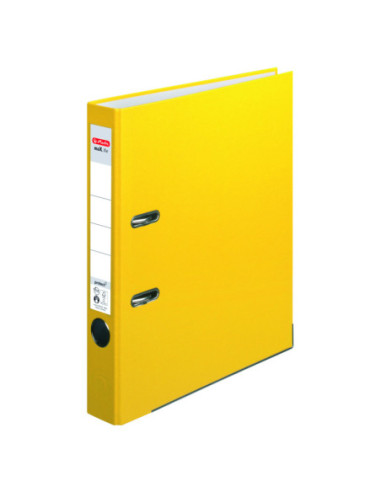 5451307-25,Biblioraft a4 5cm pp galben herlitz - Set 25