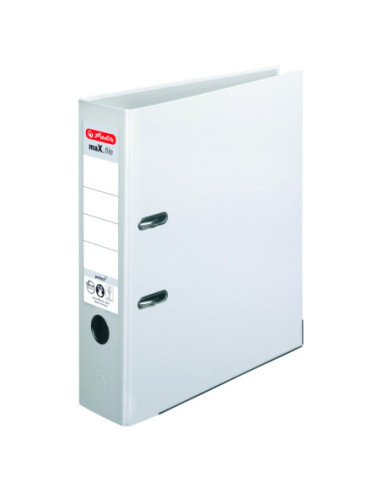 5480710-20,Biblioraft a4 7,5cm pp alb herlitz - Set 20