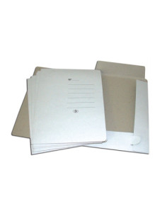 9048125-1-50,Dosar plic a4 carton alb - Set 50