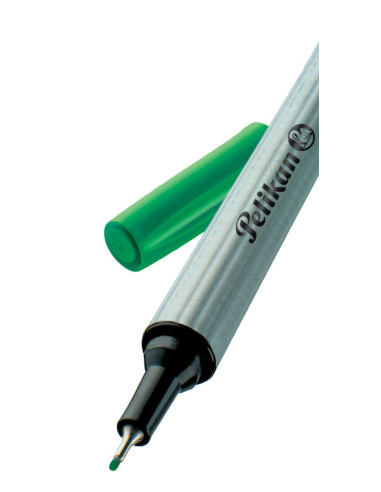 943191-1-10,Fineliner Pelikan 96, verde - Set 10