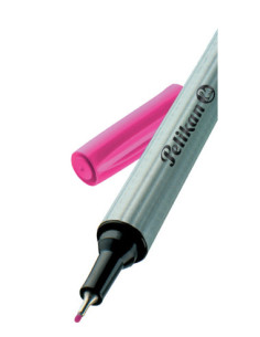 943225-1-10,Fineliner Pelikan 96, roz - Set 10