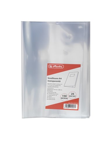 9472140-25,Invelitoare a4 pp 120mic transparent - Set 25